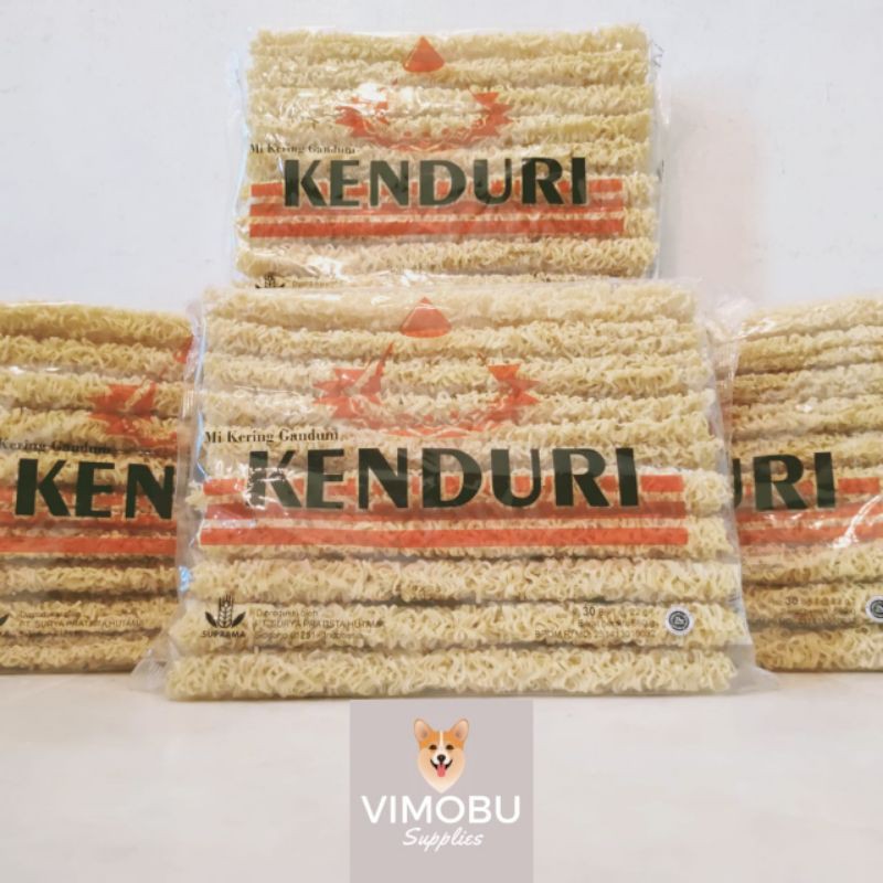 Mie Kering Mie Kenduri 660 gram isi 10 Keping Mie Ayam Mie Mentah Mie Murah