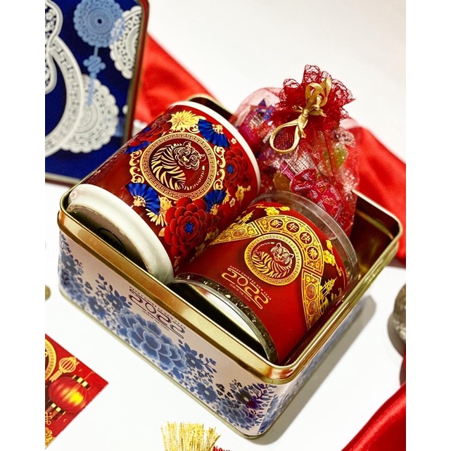 

READY STOCK HAMPERS IMLEK CHINESE NEW YEAR 2022 TAHUN BARU CINA MEWAH MURAH BERKUALITAS GIFT SET KADO IMLEK BOX IMLEK HAMPERS