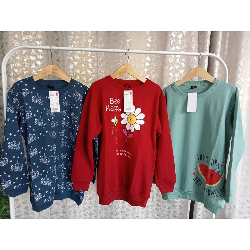 Sweater anak/sweater UNIQLO junior 5-12 Thn