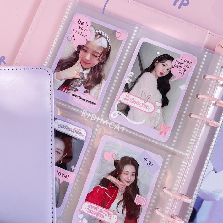 Sundae - A5 Binder Leather Case / Binder Album PC Pastel