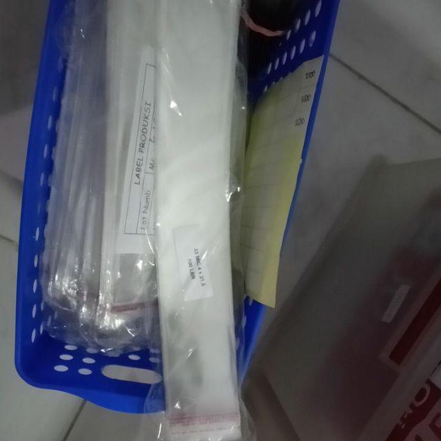 Plastik Opp Single Seal 4x23~8,5x23 | 33 Micron