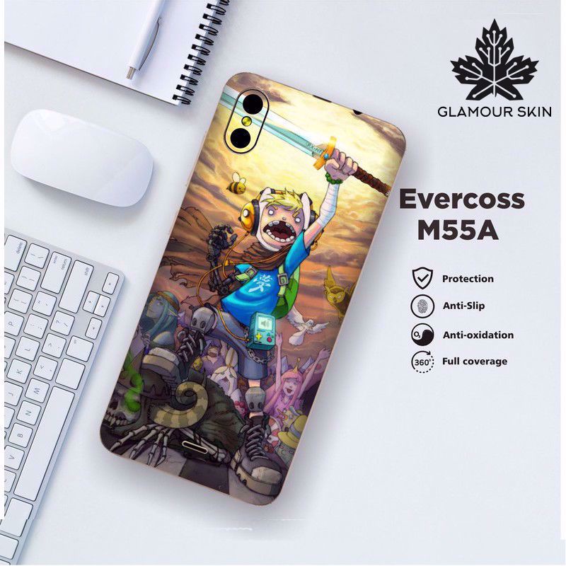 *(Dapat2PCS)* EVERCOSS M55A Garskin Case/Stiker Protector Motif VICTORY