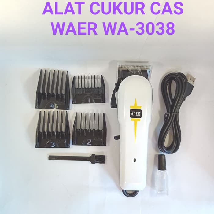 ALAT CUKUR RAMBUT CAS WAER WA-3038