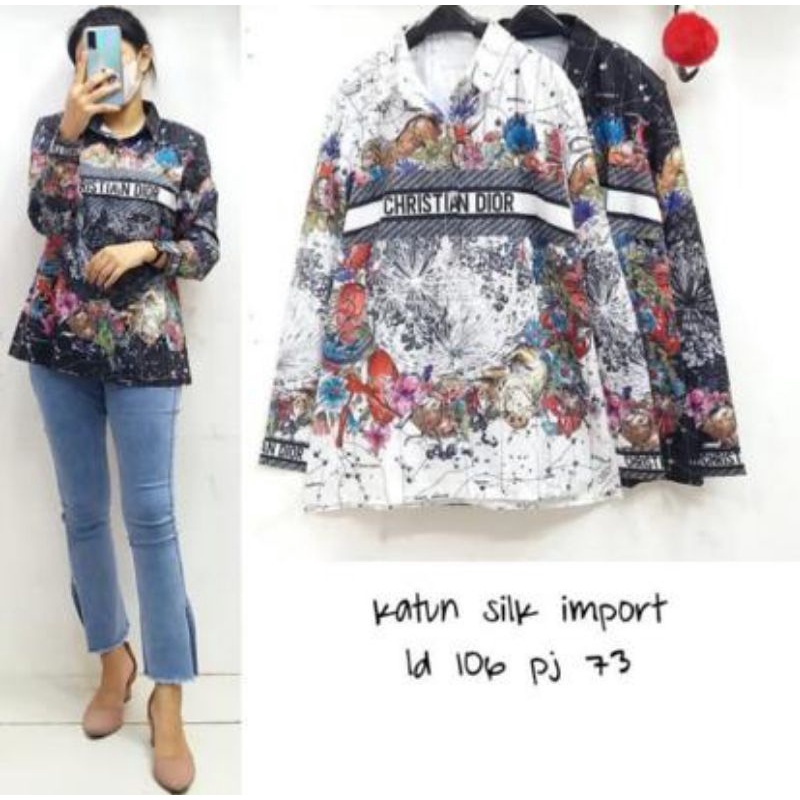 kemeja Christian Dior