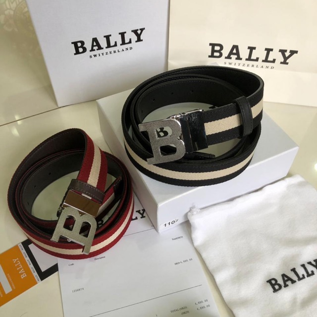Sabuk/Ikat pinggang Bally Belt 128 SUPERMIRROR