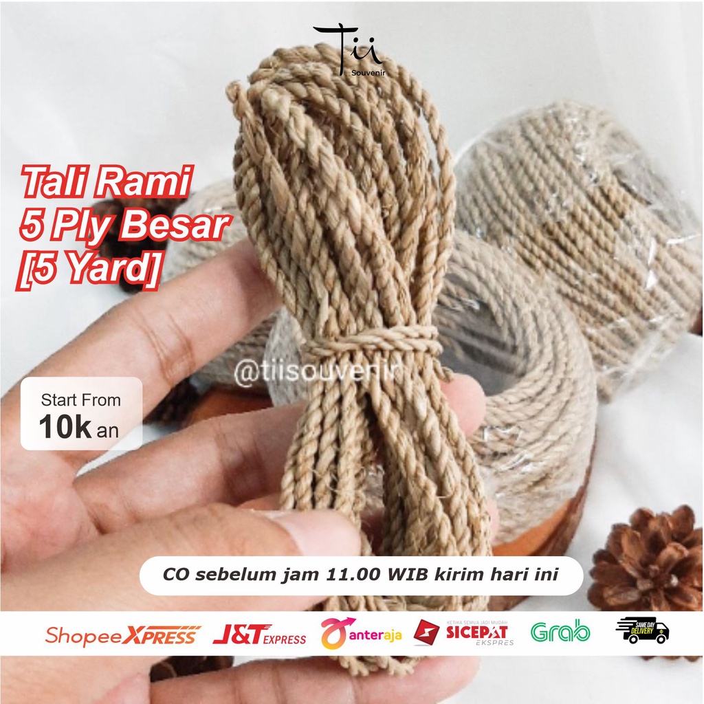 Tali Rami 5 Ply Besar [5 Yard]