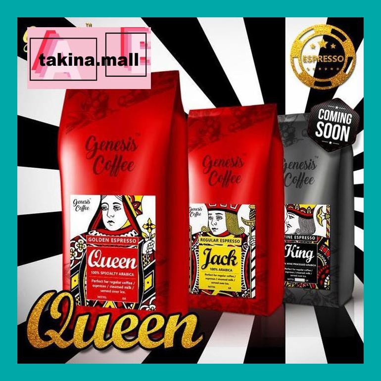 

Koptakk0 Genesis Espresso Series / Queen Espresso Blend /100% Specialty Arabica - Biji Tak05Sc