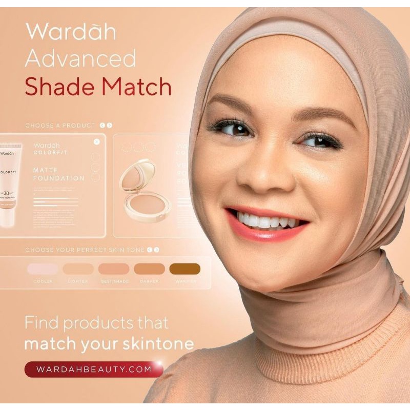 Wardah Colorfit Velvet Powder Foundation Refill 11g