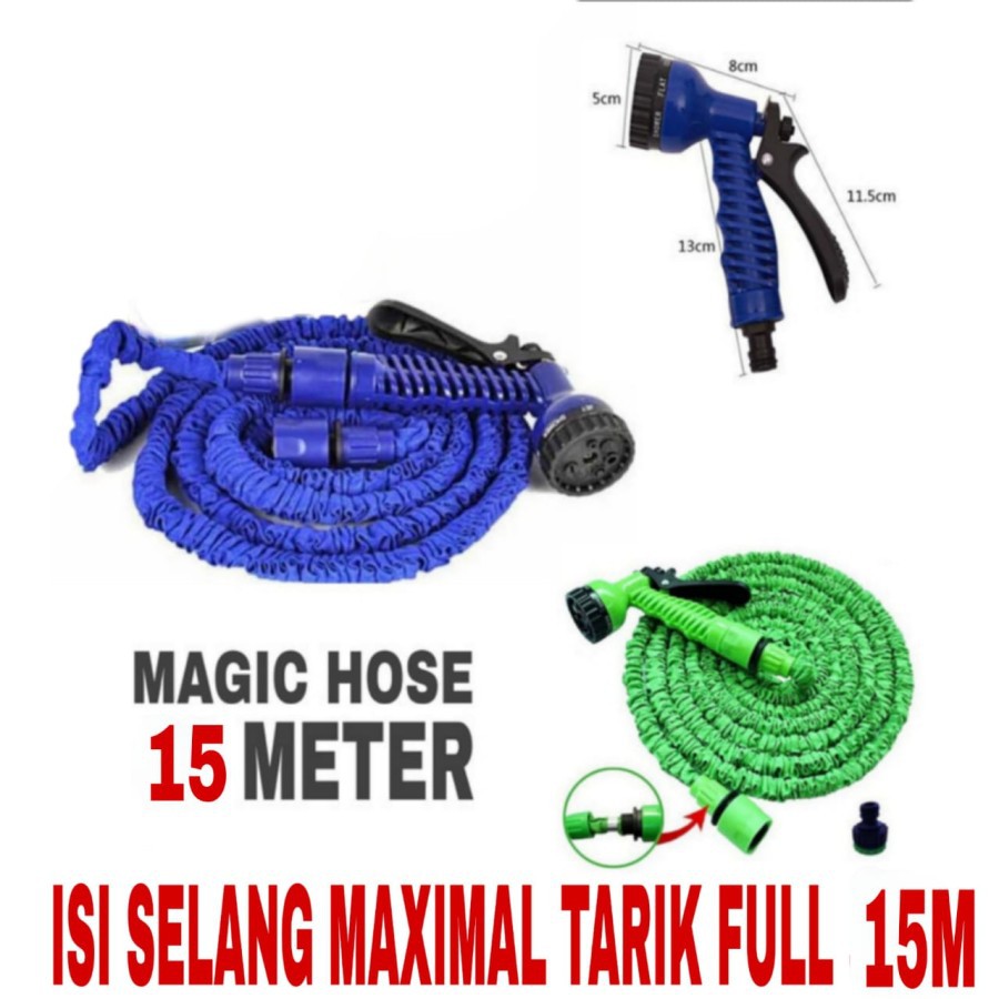 MAGIC HOSE MURAH SELANG AIR ELASTIS 15 METER