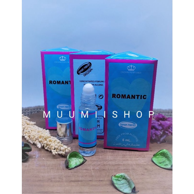 Tamam Parfum Romantic / Roman Parfum Original Tamam 1 kotak Roll On 6ml