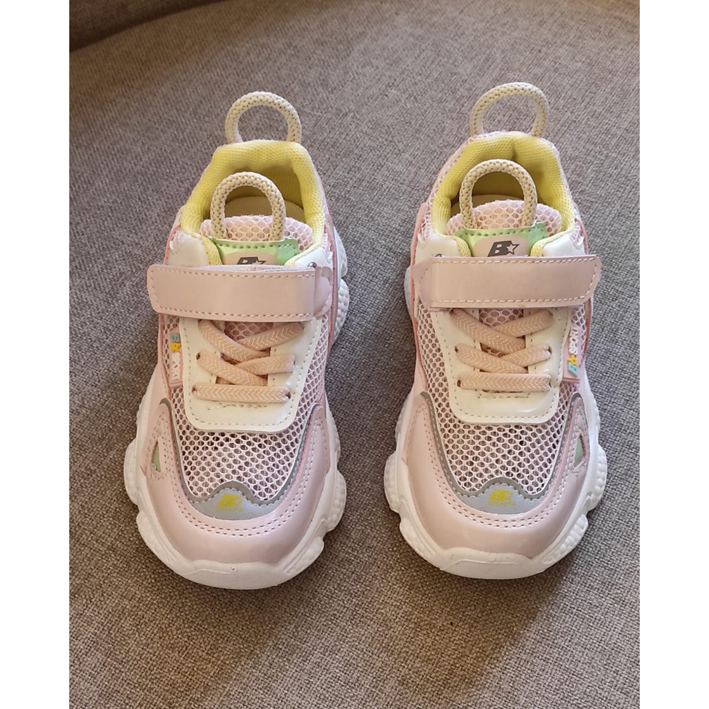 Sepatu anak Casual Sneaker BSTAR Non LED Korea Style Fashion Anak