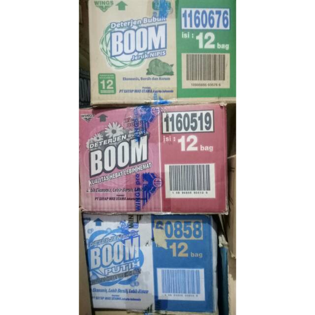 Sabun Deterjen Boom 390 gram