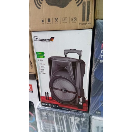 speaker portabel bismarck 12in buletooth