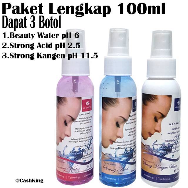 strong acid beauty water
