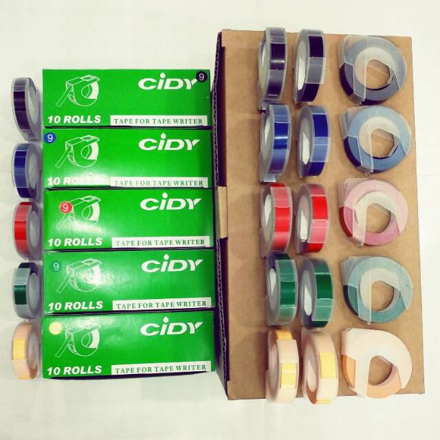 

Pita mesin Dymo merk CIDY