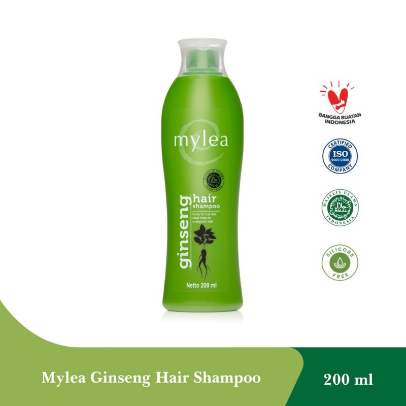MyLea Ginseng Hair Shampo 200ml For Normal Hair With  Panax Gingseng