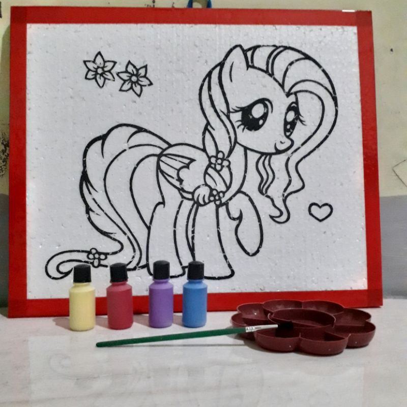 

styrofoam lukis satu paket