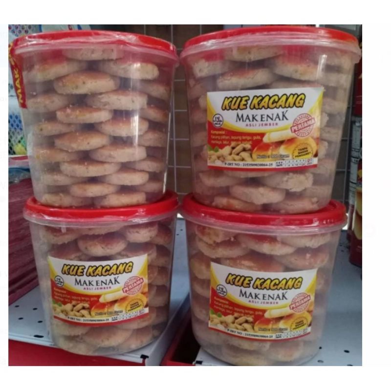 

KUE KACANG MAK ENAK ASLI JEMBER 900GR