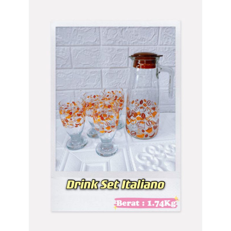 Drink Set Italiano Pitcher Set