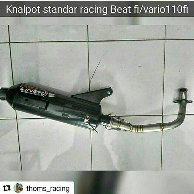Knalpot standar proliner racing beat fi