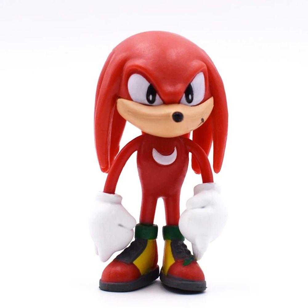 Lanfy Sonic Figure Patung Kartun Film Game Model Boneka Mainan PVC Figure Suara Sonic Figure Action Figure