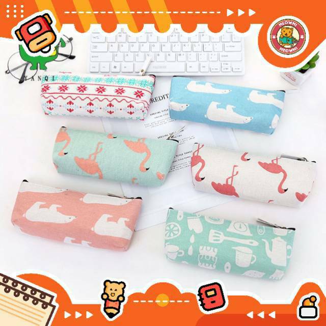 

Tempat Pensil Karakter Motif Vintage PC0175