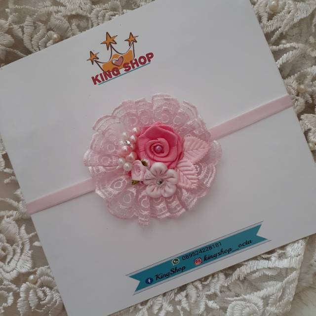 Renda Pink Headband