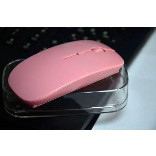 Optical Wireless Mouse Ultra Slim - Pink