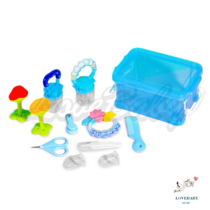 [1KG 3PCS] LBS Set Teether Kombinasi Perlengkapan Perawatan Bayi Set Kit Baby