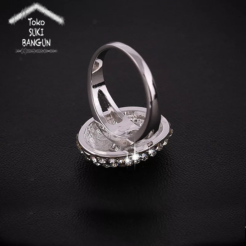 Cincin Wanita Women Ring Twilight Zinc Alloy WR-003