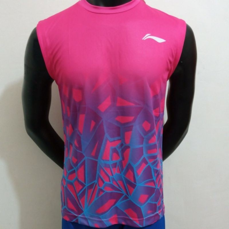 BAJU SETELAN SINGLET BADMINTON L150P LINING