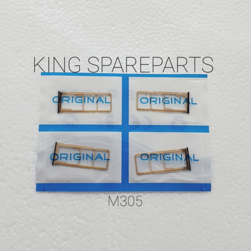 SIMLOCK SIMTRAY TEMPAT KARTU SLOT SIMCARD SAMSUNG GALAXY  M30 M305 ORIGINAL