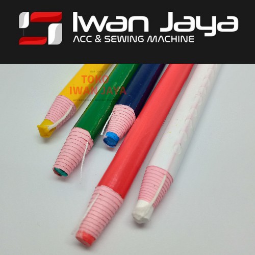 [Hakatori] Pensil Warna Kain Pola Jahit - Eceran / Pcs