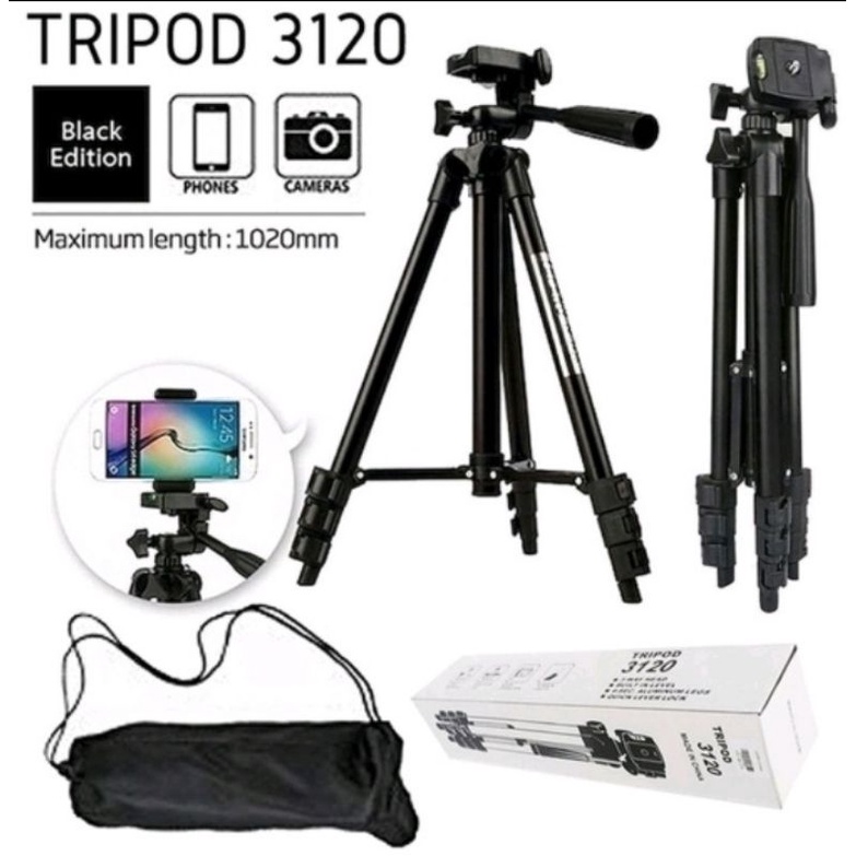 Tripod HP Camera Black Edition BONUS U Holder 1Meter