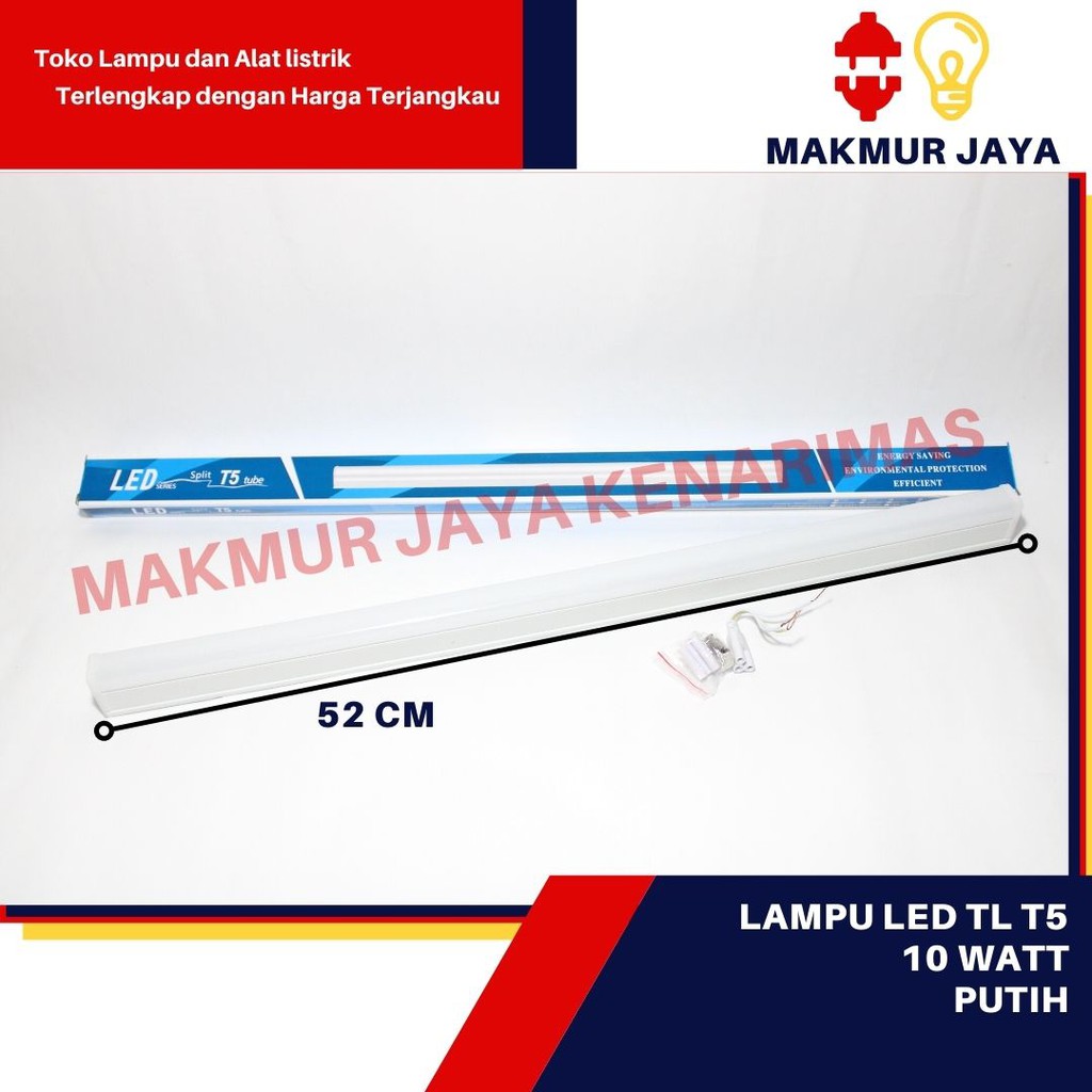 Lampu TL T5 LED 10Watt/Lampu TL LED Murah/Lampu TL 10W/Lampu Neon T5