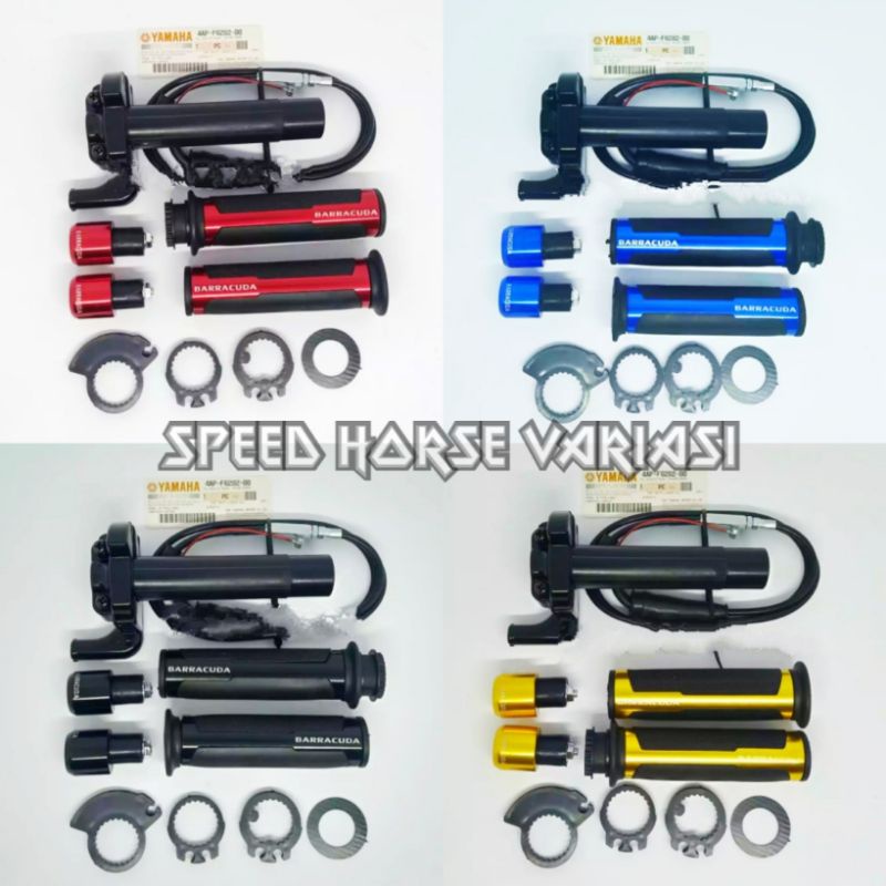 Paket murah 2in1 Handrip Baracuda Plus Gas spontan YZ thailand Universal