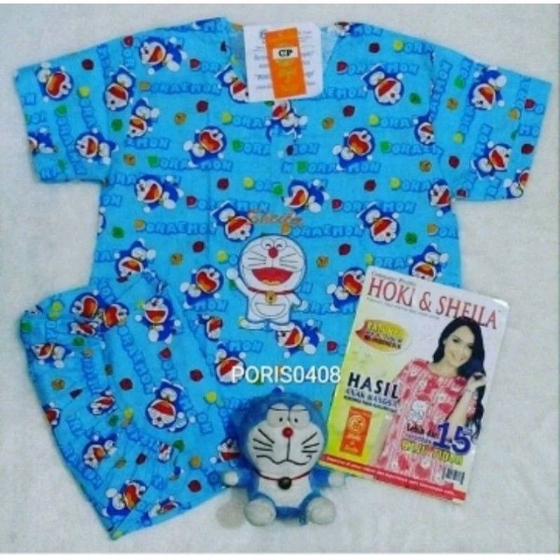 Baju Tidur Hoki Sheila CP Katun (new doraemon)