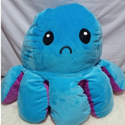 Boneka Gurita Jumbo Besar Bolak Balik Octopus Doll Murah ukuran 40 cm