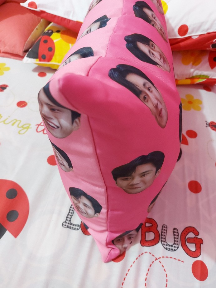 Custom Bantal Oppa Drakor Kim Seon Ho Hyun Bin 70 X 50cm