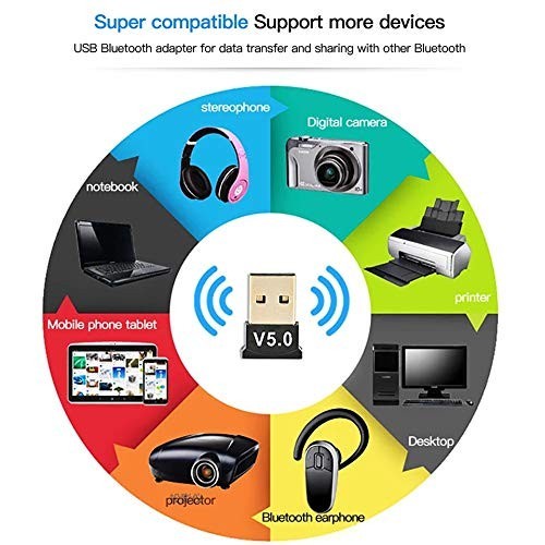 USB Bluetooth CSR 5.0 - Mini Bluetooth Dongle PC