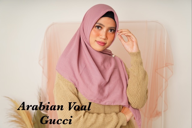 Voal Arabian/Voal Miracle Premium Jahit Tepi