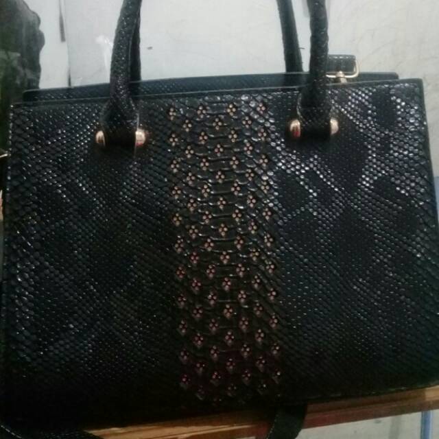 Tas Pesta PL Pribadi dari kulit ular Original msh kinclong