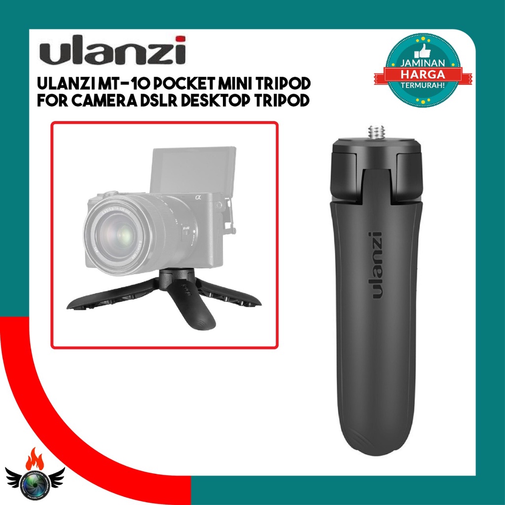 Ulanzi MT-10 Pocket Mini Tripod for Camera Dslr Desktop Tripod