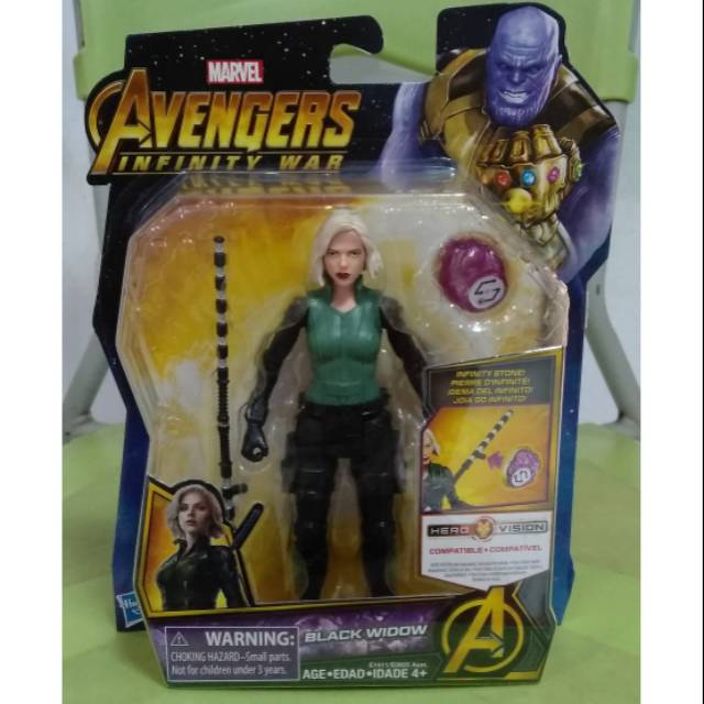 Marvel Avengers Infinity War Hero Vision Black Widow Hasbro