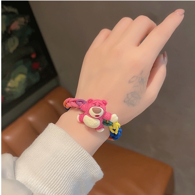 IKAT KARET RAMBUT JEPIT JEPITAN JEDAI MEDIUM TOY STORY HAIR CLIP KLIP CLAW WARNA WARNI CHAIN COLORFUL COTTON  CUTE LEMBUT LUCU UNIK ELASTIS ANAK WANITA WARNA WARNI HAIRTIES COLOR RIBBON AKSESORIS ELASTIC HAIR ACCESSORIES HAIR RING ROPE TIES BAND