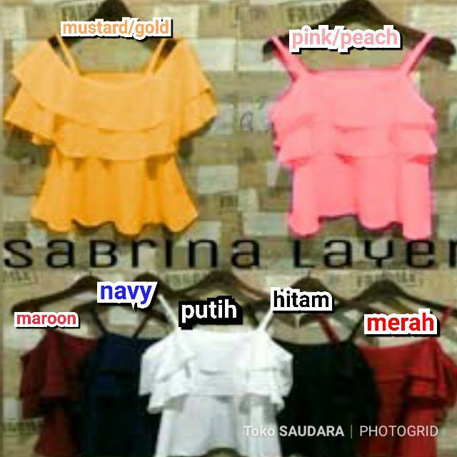 Sabrina double layer (double layer simple Sabrina)