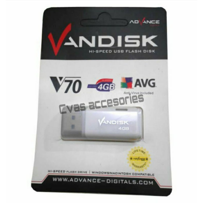 Flasdisk Vandisk 16gb V70 - ADVANCE