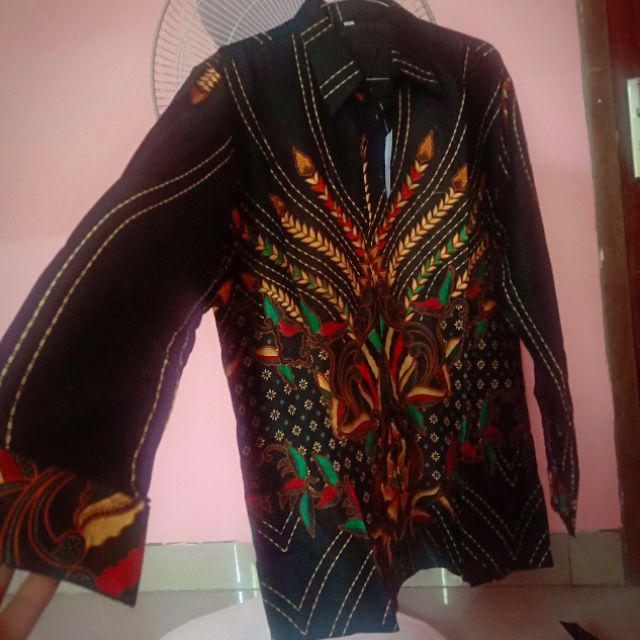 Batik Couple Keluarga Rnb Pramesti Lilit,bahan Katun Prada Mix Embos