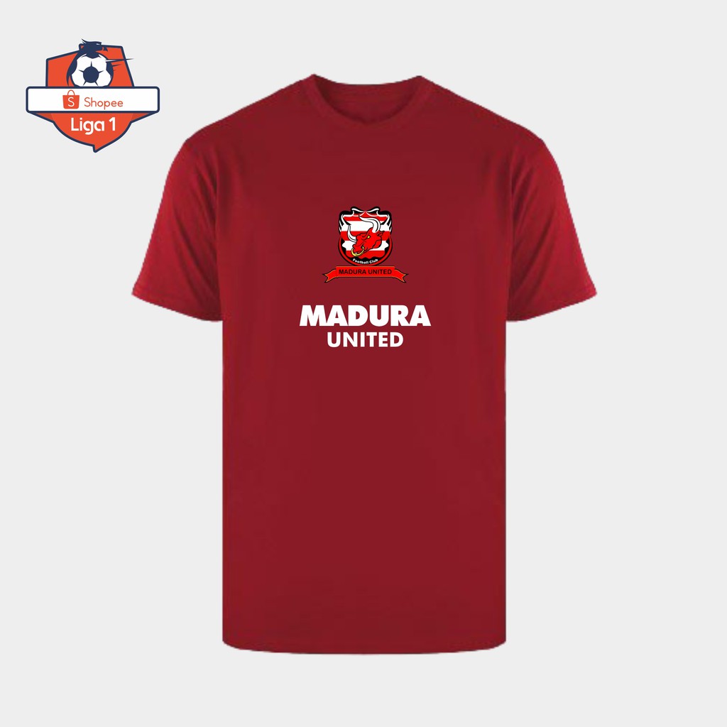 Kaos Madura United, Liga 1 Indonesia kaos fans penggemar & supporter sepakbola Laskar Sakera