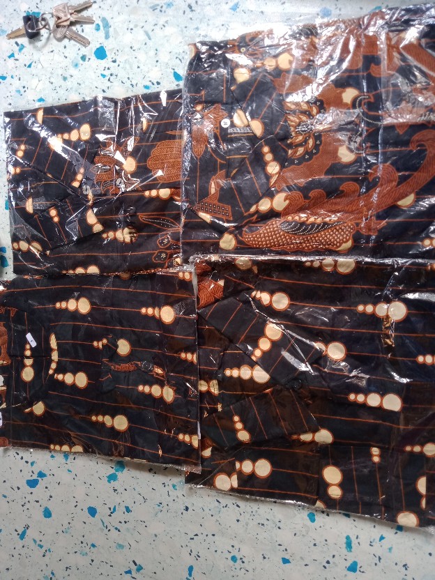 Batik Couple Keluarga Baju Couple Batik Gamis Set Anak